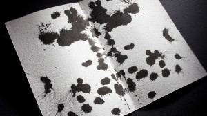 Rorschach Test, black ink